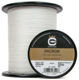 Micron Fly Line Backing White